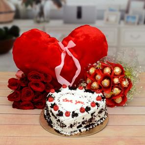 Cushion, Flower, Cake, Choc Cushion, Flower, Cake, Choc