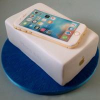 Chocolate iPhone Cake