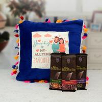 Loving Pillow With Bournville