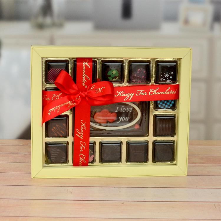 Love You Chocolate Gift Box