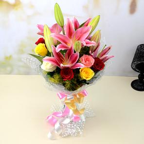 Rose & Lily Bouquet Rose & Lily Bouquet