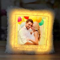 LED Personalized Square Pillow