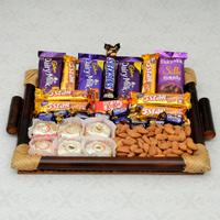 Chocolates Mawa Bati & Almond Thali