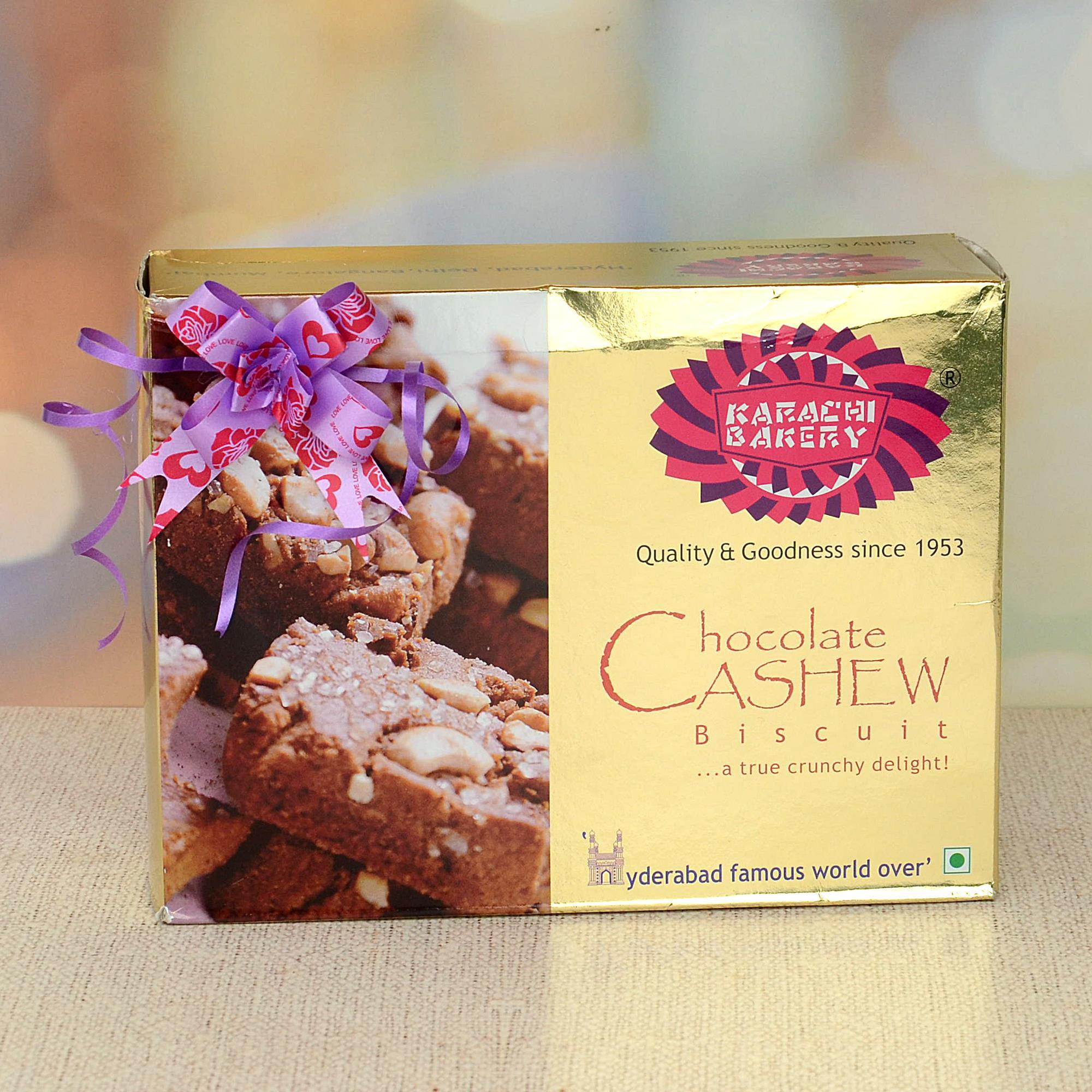 Karachi Chocolate Cashew Biscuits Chocolates