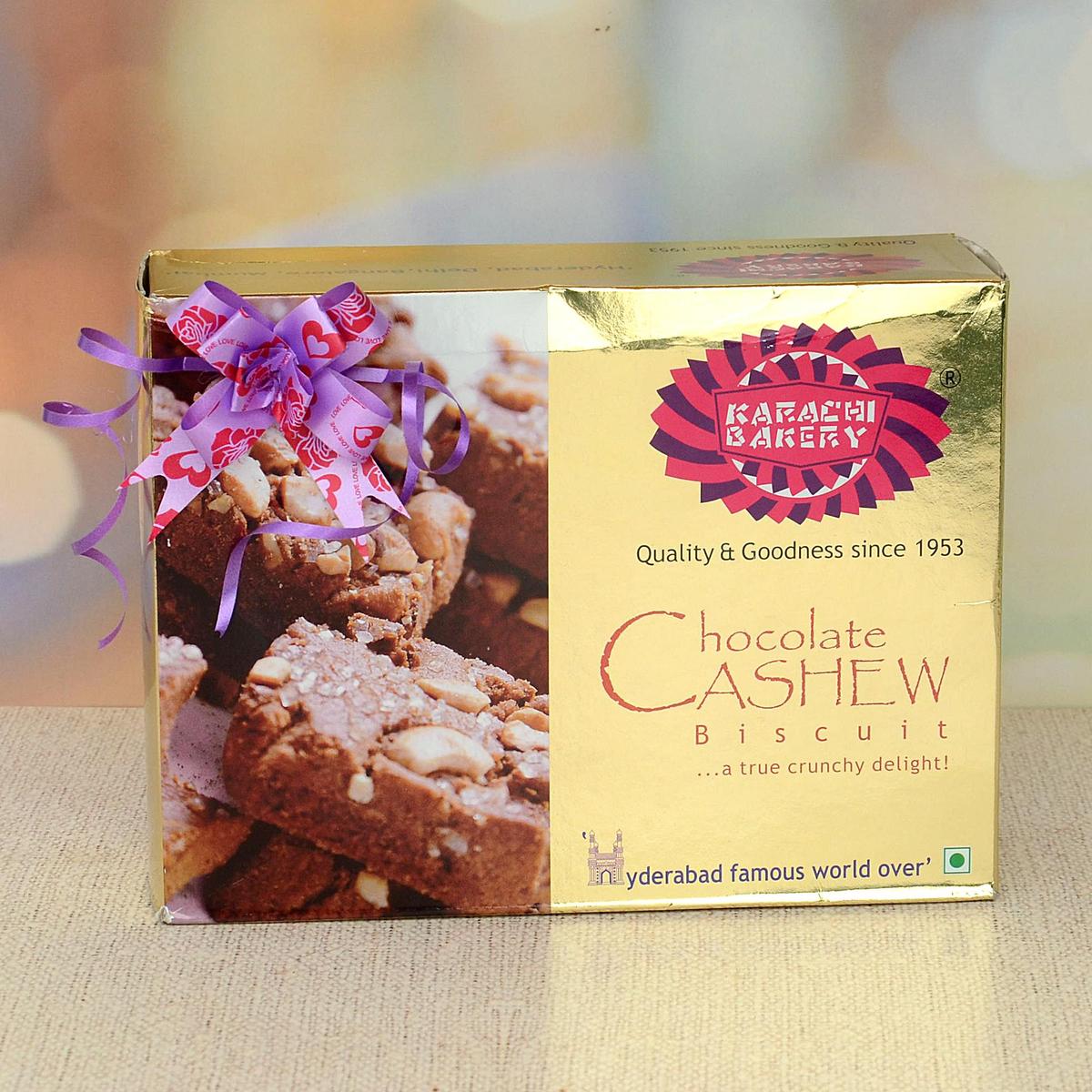 Karachi Chocolate Cashew Biscuits Chocolates