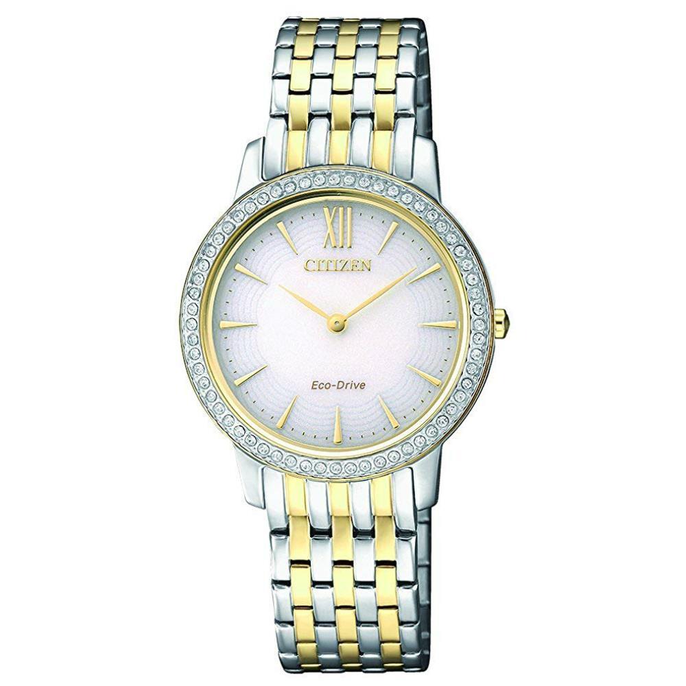 citizen white dial watch
