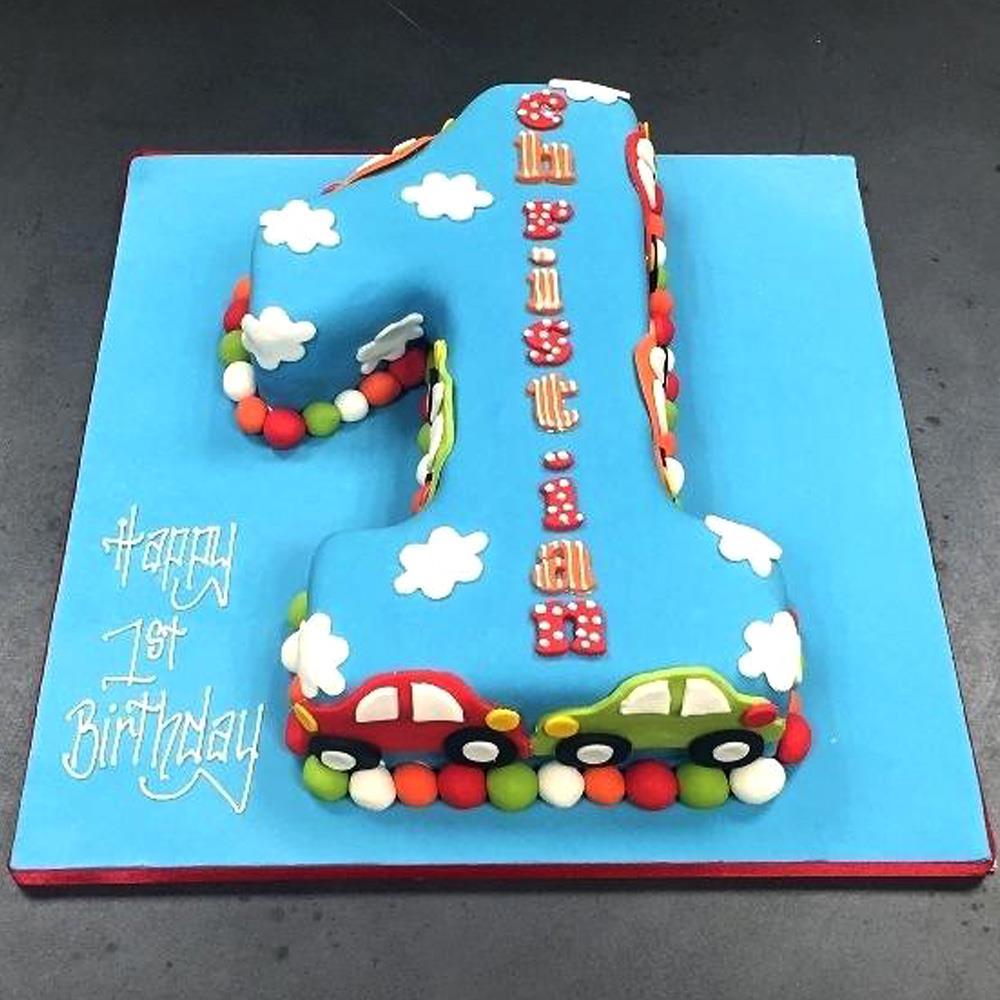 50th Birthday Cake (3kg) | M Cake Factory