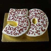 50th Bday Butterscotch Cake - 3 Kg.