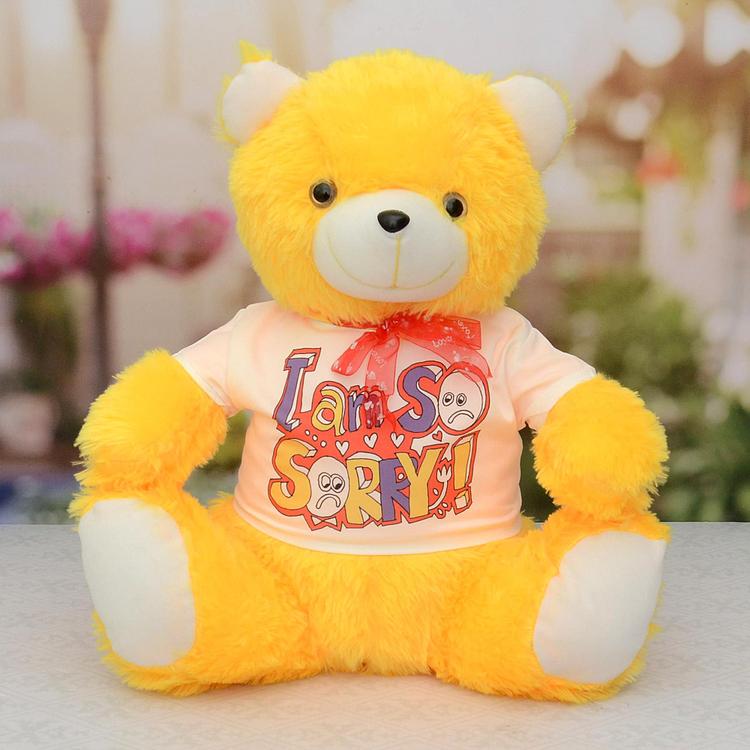 I Am So Sorry Yellow Teddy I Am So Sorry Yellow Teddy