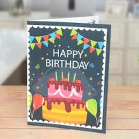 Happy Bday Personalized Card