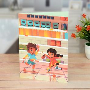 Best Bro & Sis Custom Card