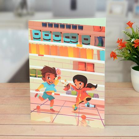 Best Bro & Sis Custom Card