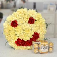 Flowers & Ferrero Rocher - 2