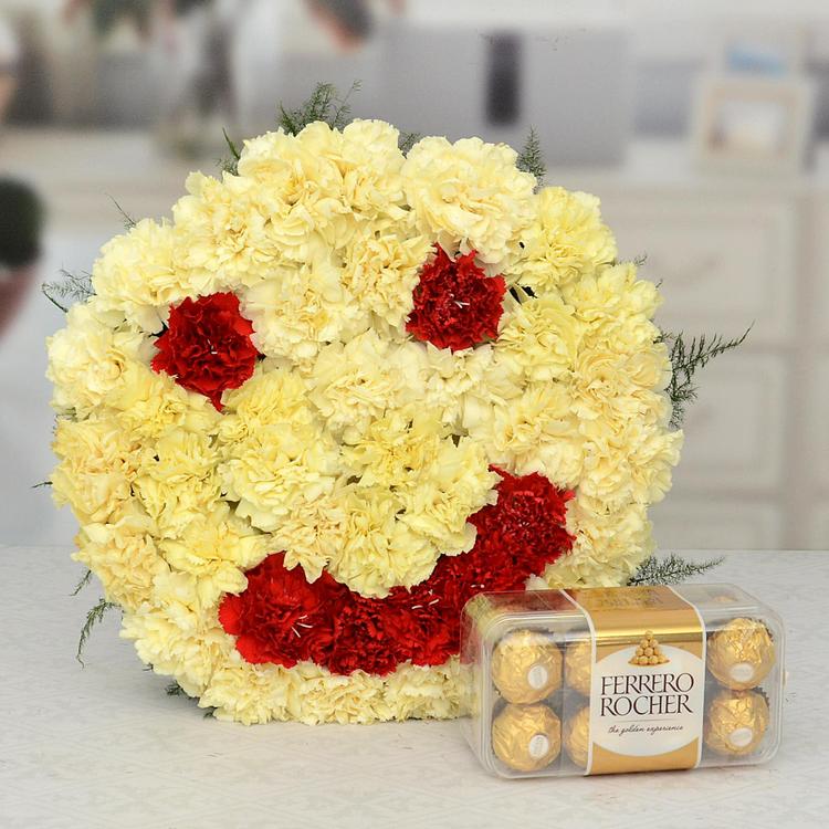 Flowers & Ferrero Rocher - 2