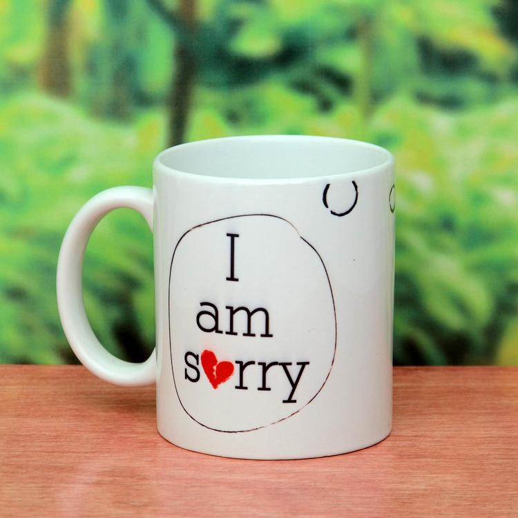 Cute I Am Sorry Mug Cute I Am Sorry Mug