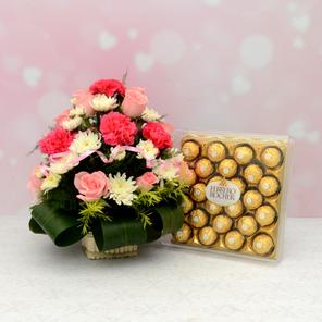 Ferrero Rocher, Flowers Ferrero Rocher, Flowers
