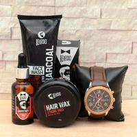 Titan Watch & Beardo Grooming Essentials