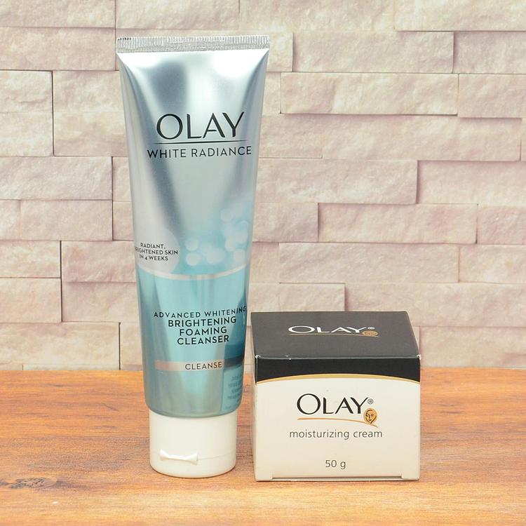 Olay Cream & Foaming Cleanser