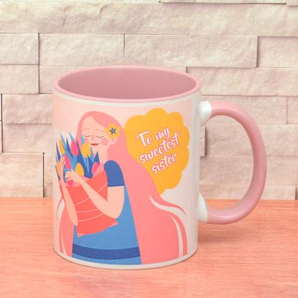 My Sweetest Sister Custom Mug