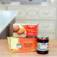 Sugar Free Biscuit With Cookies & Jam Combo