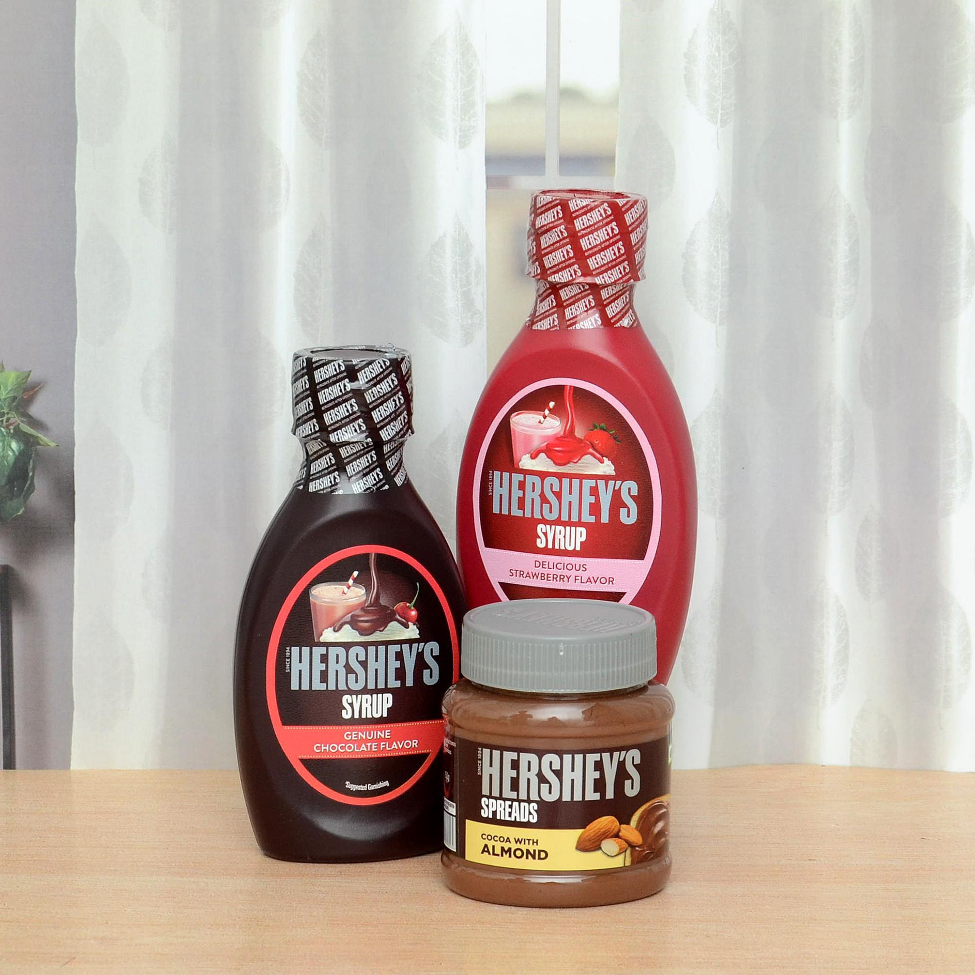 Hersheys Syrups with Spreads