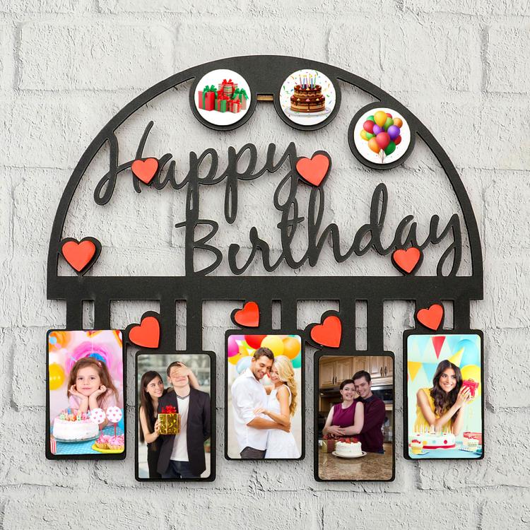 Happy Birthday Photo Frame