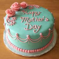 Happy Mothers Day Fondant Cake 3 Kg