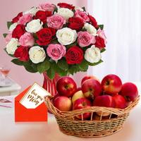 Red Apples & Roses For Mom