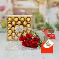 Roses, Ferrero for Mom