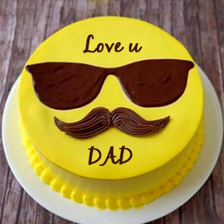 Love U Dad Mango Cake 1Kg