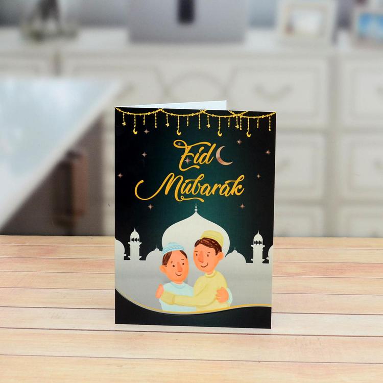Eid Mubarak Greeting Card