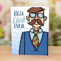 Best Dad Ever Personalized Card
