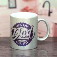 Pure Dad Silver Mug