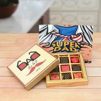 Super Dad Card & Chocolate Box