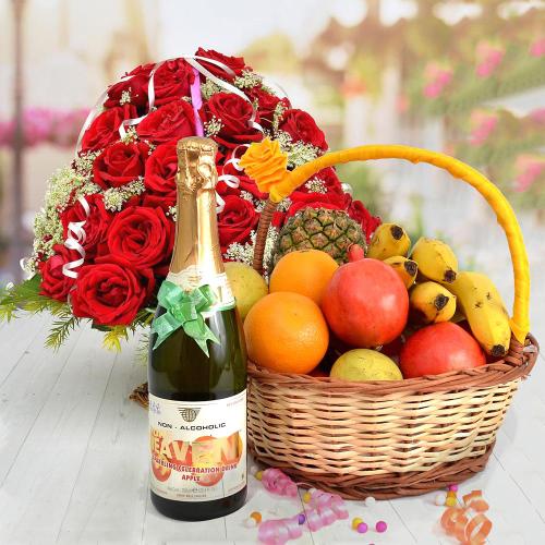 Roses, Fruits & Juice