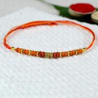 Beads Rings Stones Rakhi