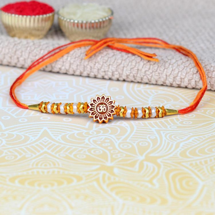 Double Sided Om Rakhi