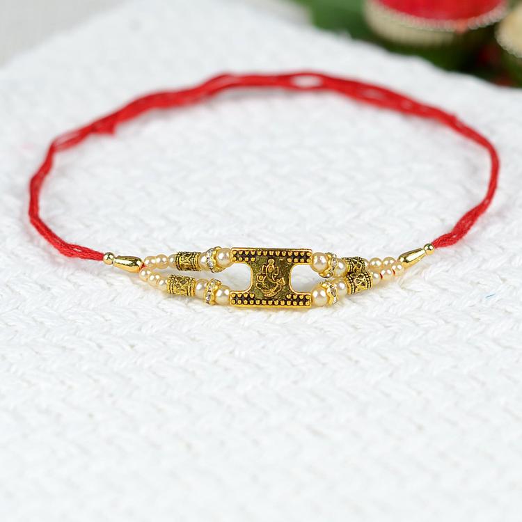 Antique Ganesh Rakhi-01