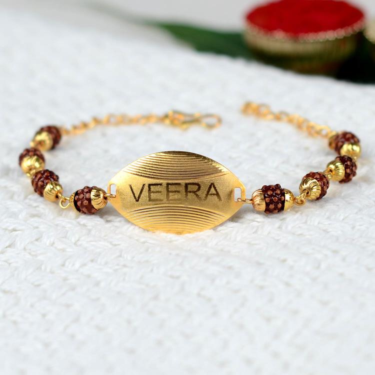 Veera Rudraksh Bracelet Rakhi