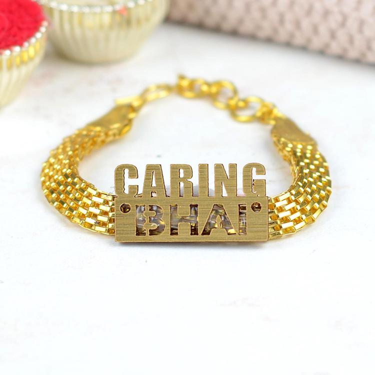 Caring Bhai Bracelet Rakhi