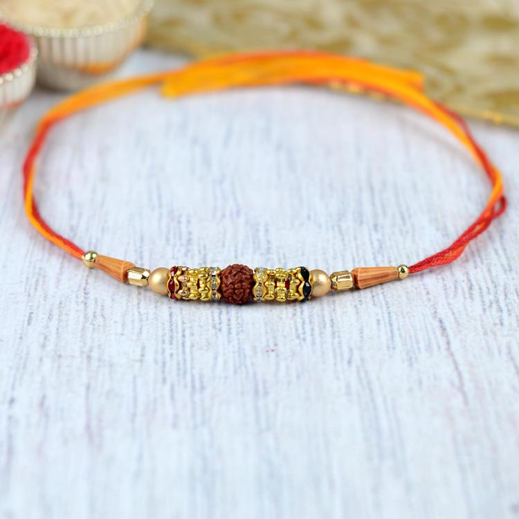 Single Rudraksh 338 Mauli Rakhi