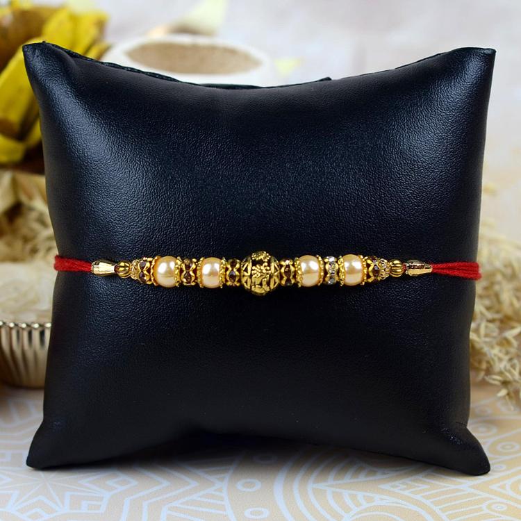 Antique Sphere 510 Red Rakhi