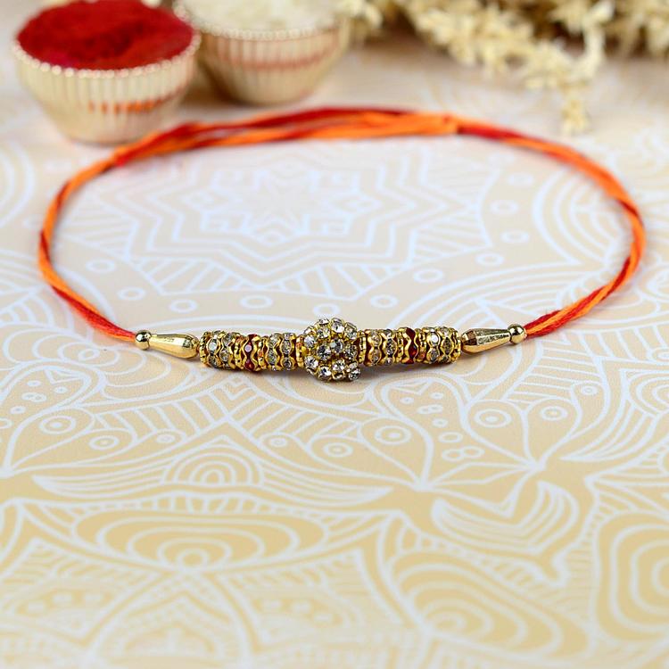 Dazzling Orb of Stones Rakhi