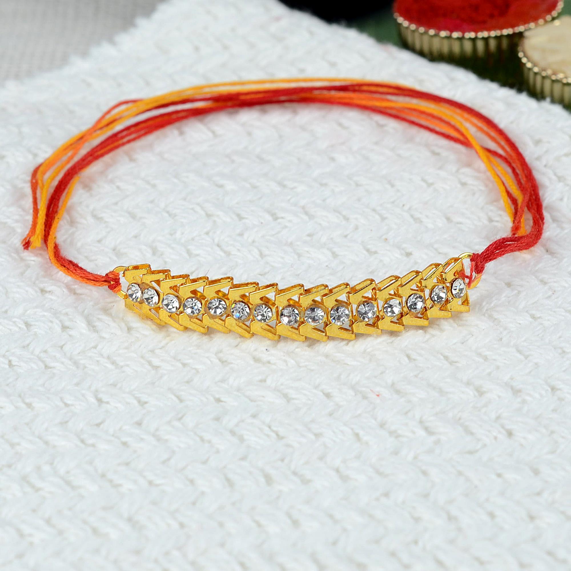 Sage Goddess Diwali Mauli Bracelet and Gemstone Protection Set