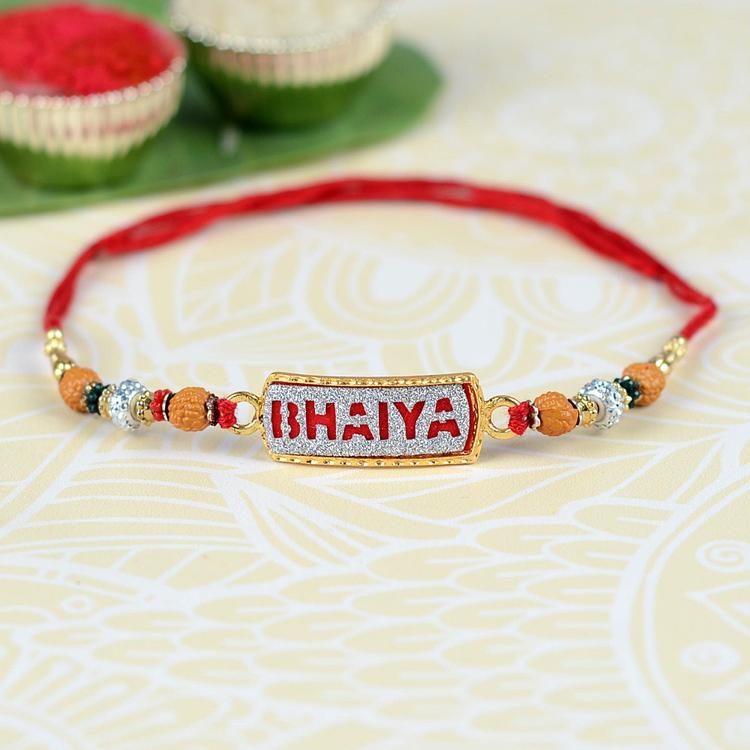 Glittering Bhaiya Rakhi