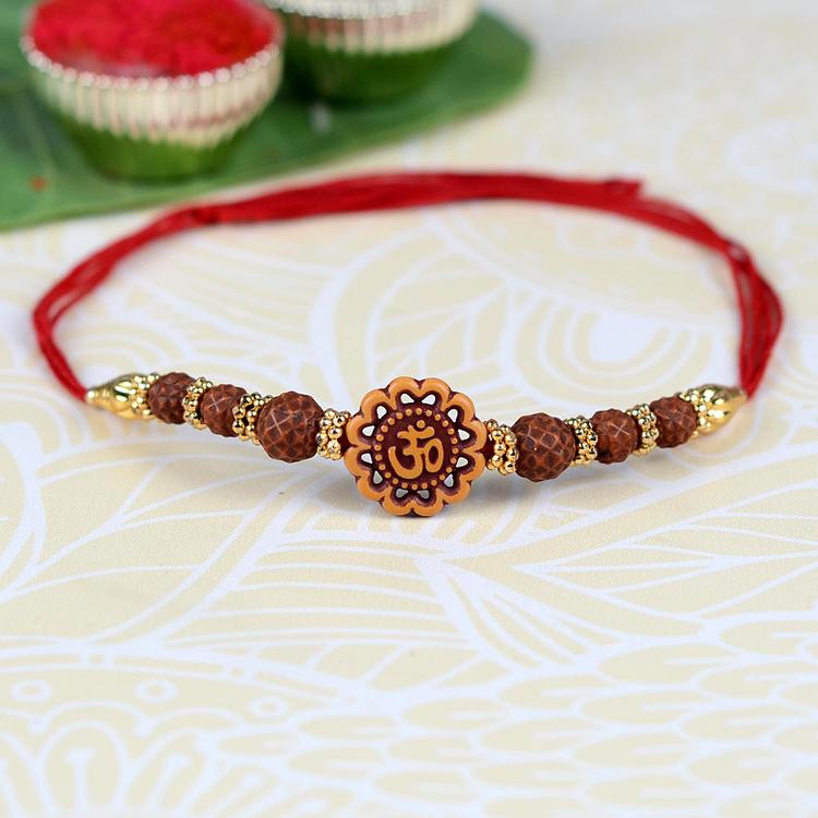 Om Rudraksh ERD3 Rakhi Dori