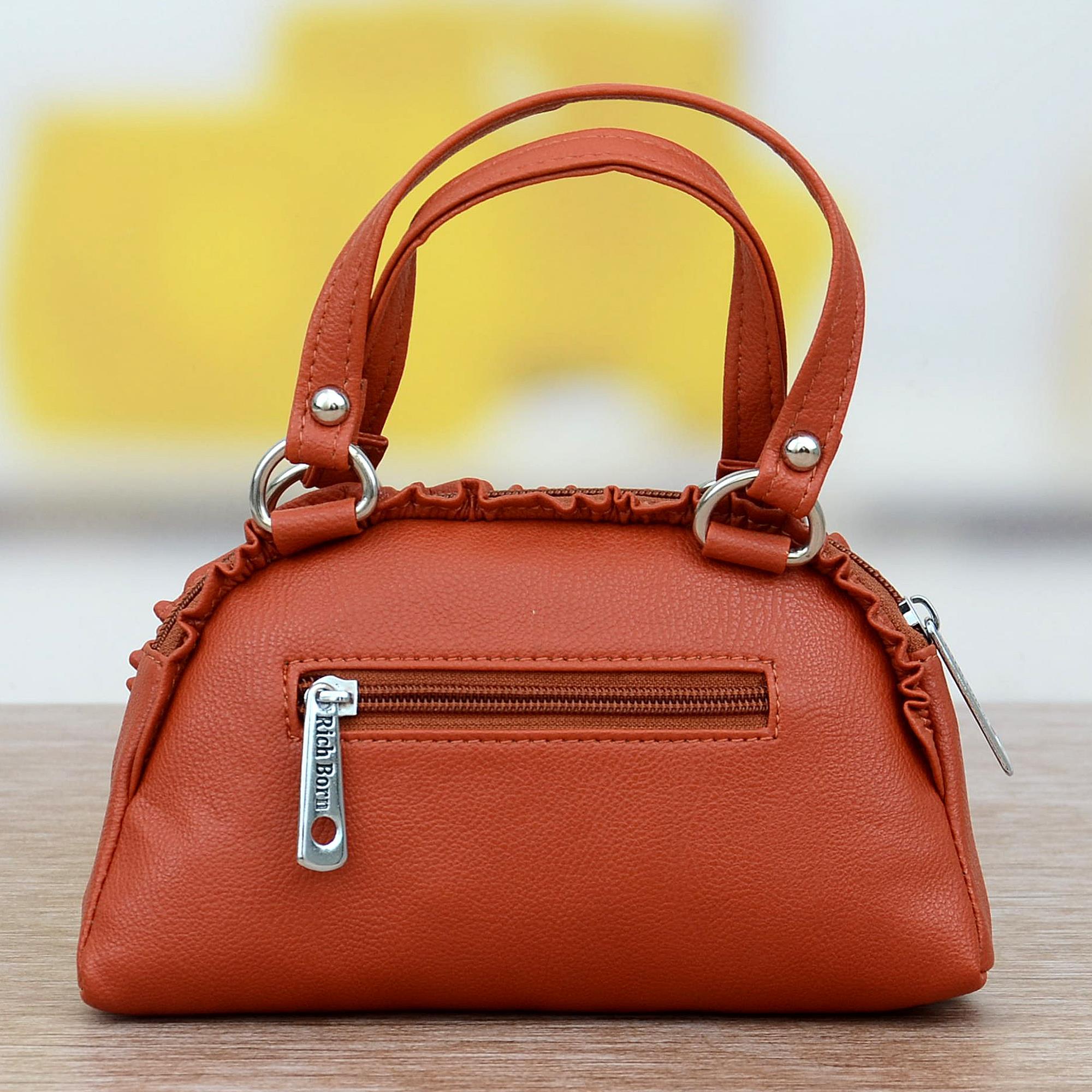 Orange Designer Clutch Bags & Purses