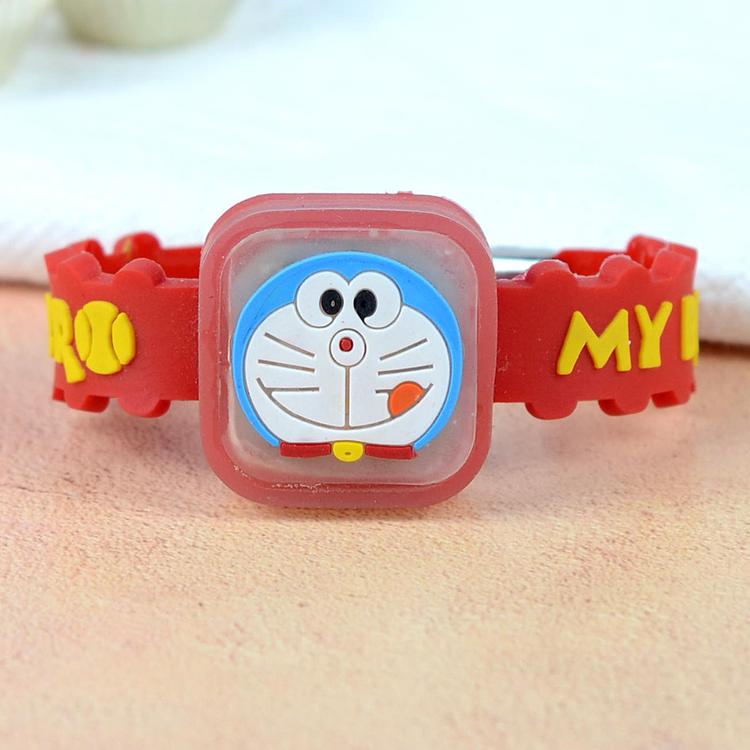 Doraemon LED Light Kids Bracelet Rakhi