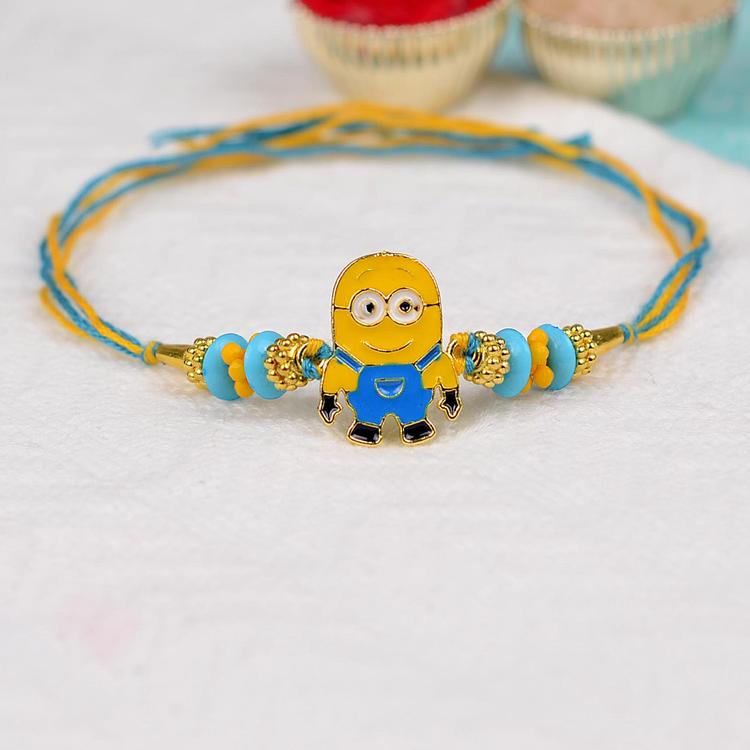 Metal Bob Minion Kids Rakhi