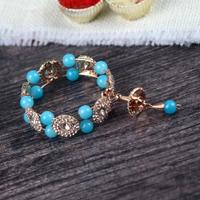 Glamorous Blue Beads Bracelet Lumba